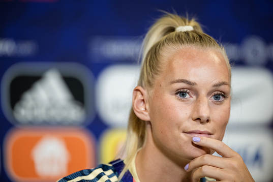 Stina Blackstenius of the Swedish women's national football