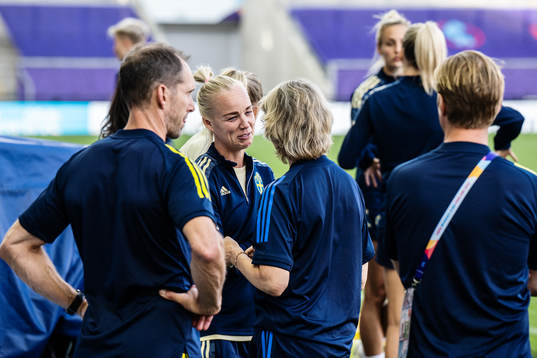 Caroline Seger of the Swedish women's national football