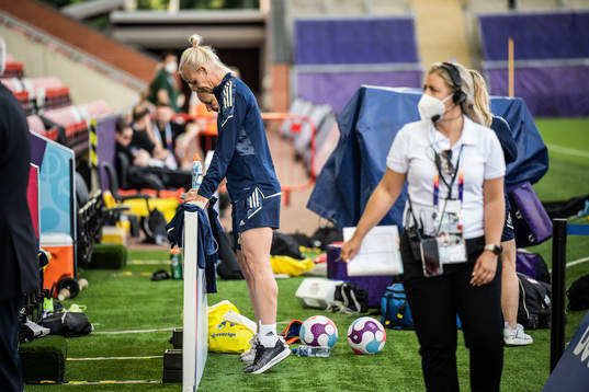 Caroline Seger of the Swedish women's national football