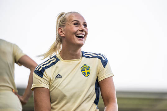 Stina Blackstenius of the Swedish women's national football