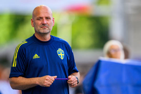 Magnus Wikman, assistant coach of the Swedish women's