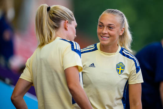 Hanna Bennison of the Swedish women's national football