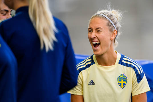 Emma Kullberg of the Swedish women's national football team