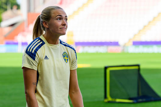 Magdalena Eriksson of the Swedish women's national football
