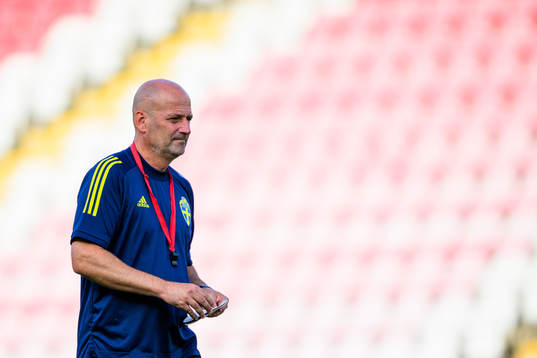 Magnus Wikman, assistant coach of the Swedish women's