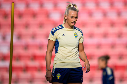 Stina Blackstenius of the Swedish women's national football