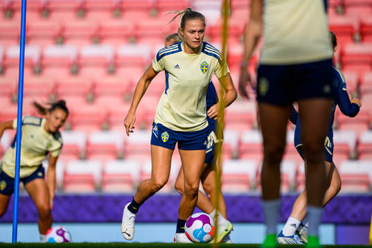 Fridolina Rolfö of the Swedish women's national football