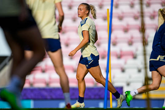 Hanna Bennison of the Swedish women's national football