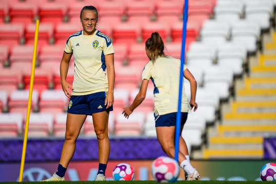Hanna Bennison of the Swedish women's national football