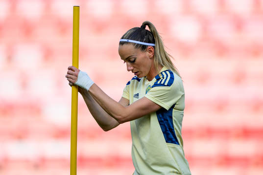 Kosovare Asllani of the Swedish women's national football
