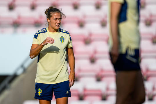 Filippa Angeldahl of the Swedish women's national football