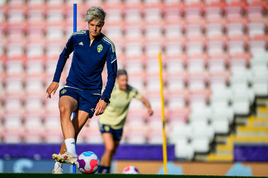 Lina Hurtig of the Swedish women's national football team