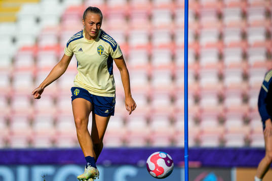 Hanna Bennison of the Swedish women's national football