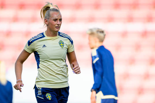Stina Blackstenius of the Swedish women's national football
