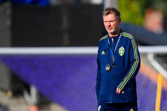 Peter Gerhardsson, head coach of the Swedish women's