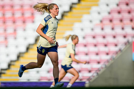 Elin Rubensson of the Swedish women's national football