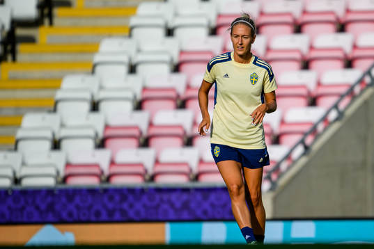 Emma Kullberg of the Swedish women's national football team