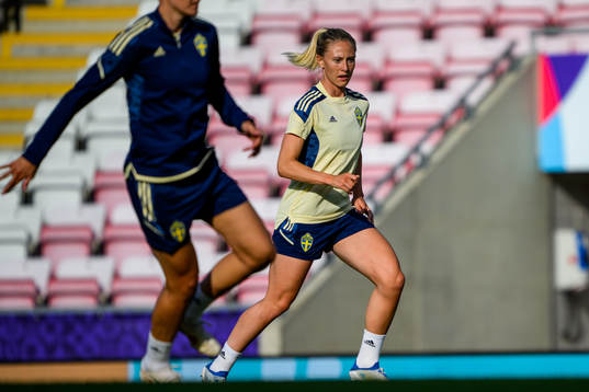 Rebecka Blomqvist of the Swedish women's national football