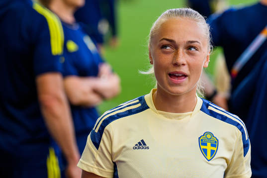 Hanna Bennison of the Swedish women's national football