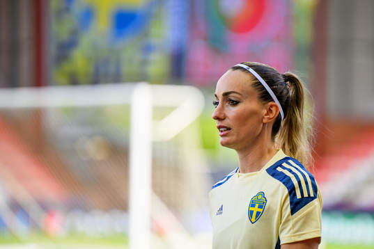 Kosovare Asllani of the Swedish women's national football