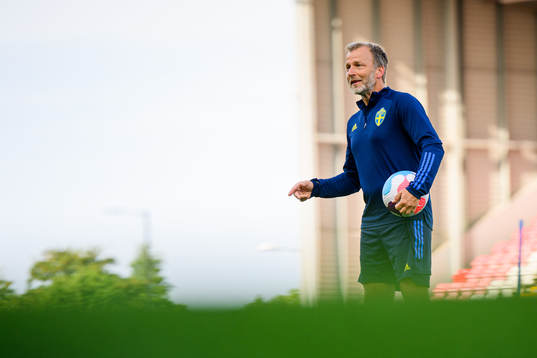Pontus Ekblom, physio of the Swedish women's national