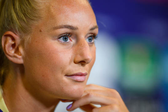 Stina Blackstenius of the Swedish women's national football