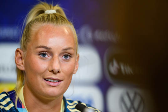 Stina Blackstenius of the Swedish women's national football