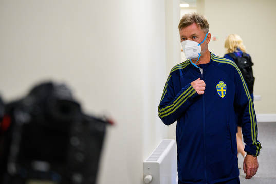 Peter Gerhardsson, head coach of the Swedish women's