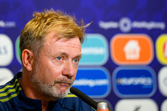Peter Gerhardsson, head coach of the Swedish women's