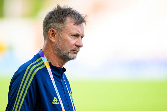 Peter Gerhardsson, head coach of the Swedish women's
