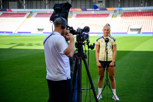 Stina Blackstenius of the Swedish women's national football