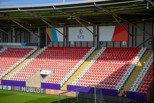 Interior view of Leigh Sports Village