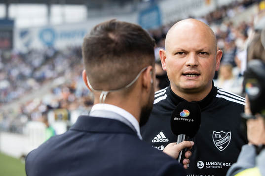 IFK Norrköpings tränare Vedran Vucucevic