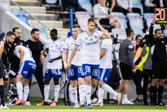 IFK Norrköpings Anton Eriksson deppar