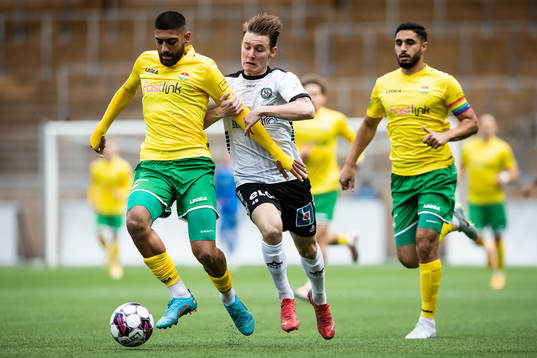 Dalkurds Rassa Rahmani och Örebros Noel Milleskog