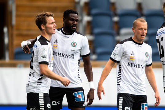 Örebros Noel Milleskog jublar