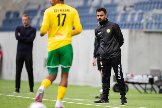 Dalkurds tränare Amir Azrafshan