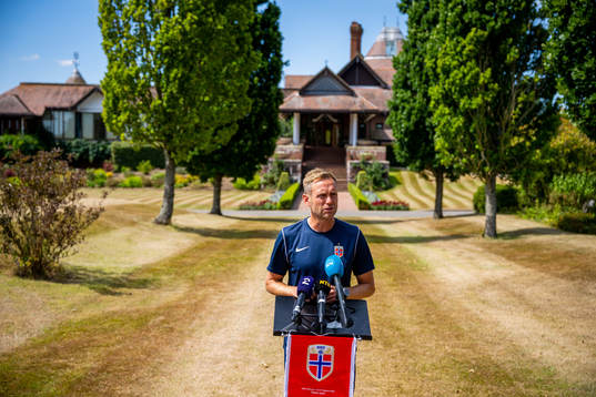 Martin Sjögren, head coach of the Norwegian national
