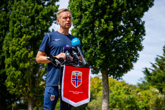 Martin Sjögren, head coach of the Norwegian national