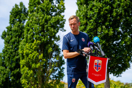 Martin Sjögren, head coach of the Norwegian national