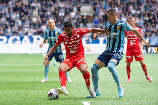 Värnamos Wenderson Oliveira do Nascimento och Djurgårdens