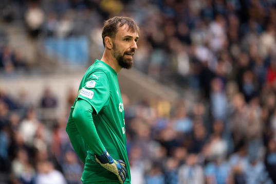 Värnamos målvakt Pilip Vaitsiakhovich