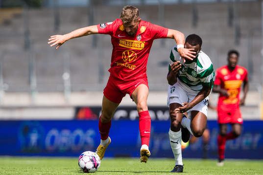 Landskronas Erik Pärsson och Västerås Theodore Rask