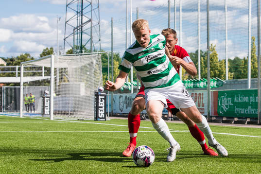 Västerås Simon Johansson och Landskronas Philip Andersson