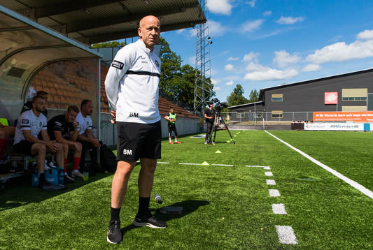 Landskronas tränare Billy Magnusson