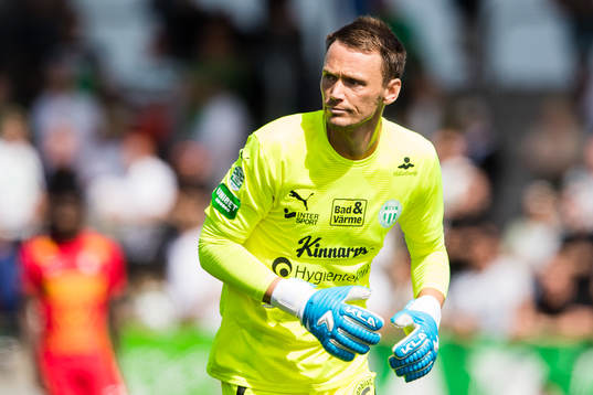 Västerås målvakt Anton Fagerström