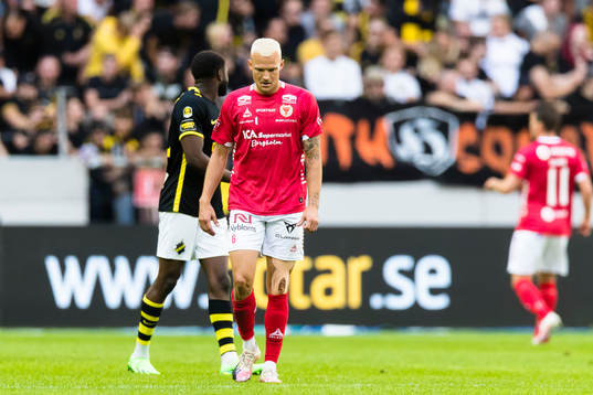Kalmars Rasmus Sjöstedt deppar