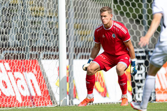 Utsiktens målvakt Johan Brattberg