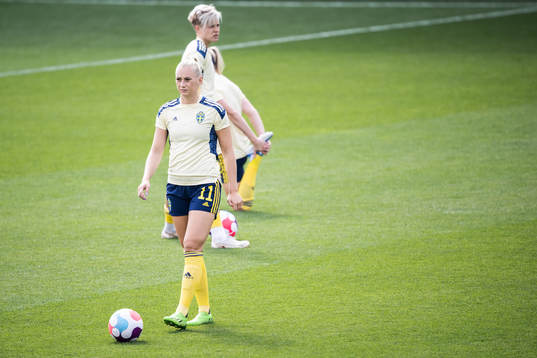 Stina Blackstenius of Sweden