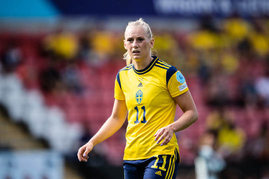 Stina Blackstenius of Sweden